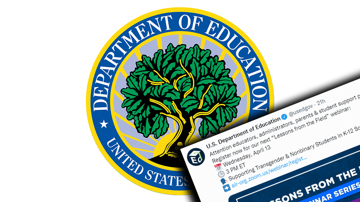Biden's Department of Education Hosts Webinar on Supporting Transgender Students as Young as Kindergarten