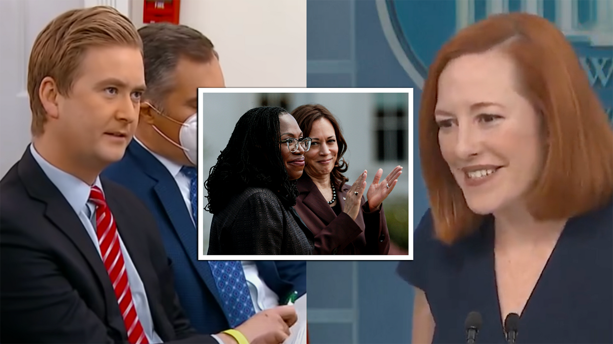 Jen Psaki Slams DOOCY: VP Can Ignore CDC Guidelines Because Ketanji Brown Jackson Shattered a Glass Ceiling