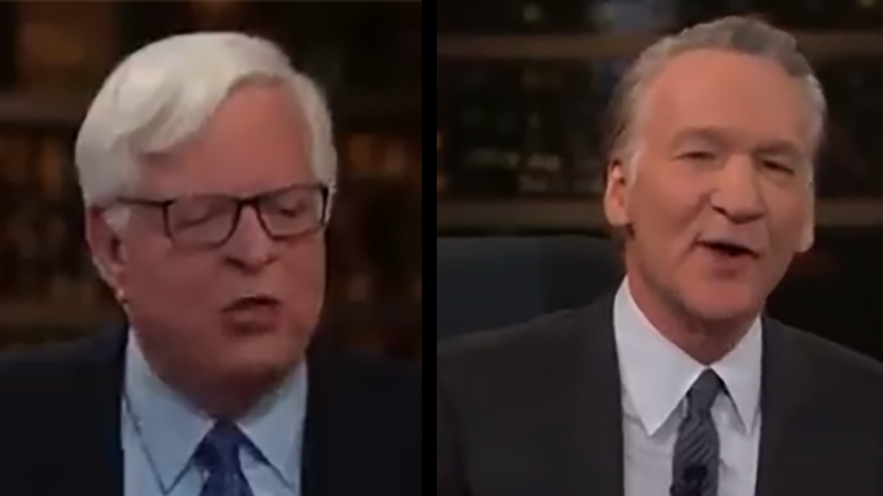 Bill Maher Mocks Dennis Prager's Claim Liberals Think Men Can Menstruate in 2019, Looks Like an Idiot Now