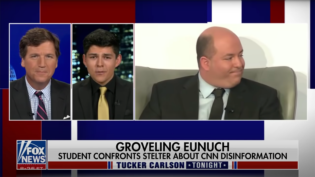 College Bro Who Roasted 'Groveling Eunuch' Brian Stelter Over Fake News Speaks Out: 'There Was No Remorse'