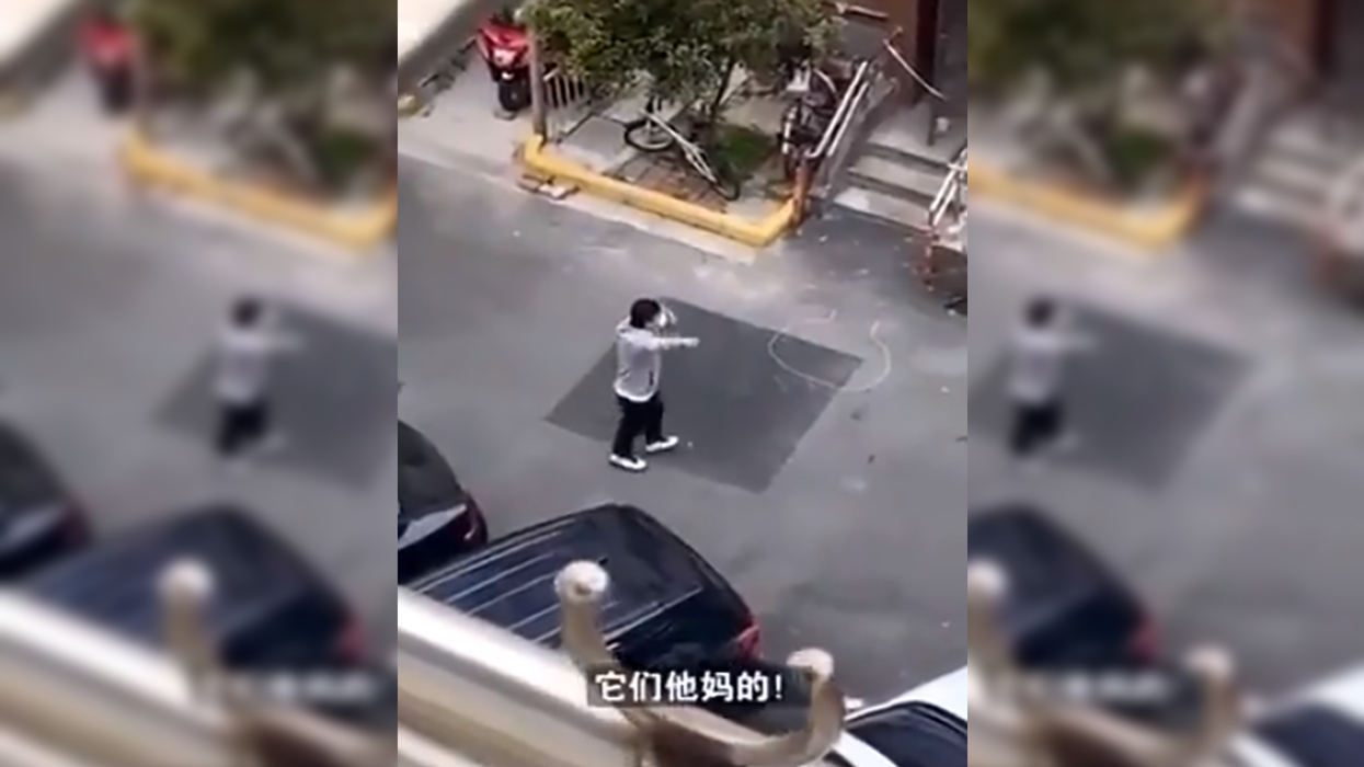 Man Has Emotional Breakdown Phone as China's Shanghai Lockdowns Threaten Lives