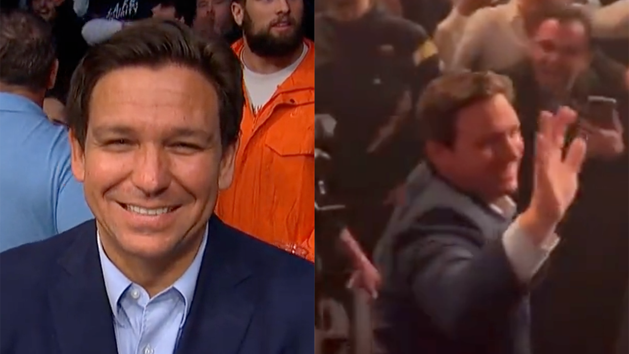 Ron DeSantis Receives Rockstar Reception at UFC, Joe Rogan Calls Him 'Best Governor in the Game'