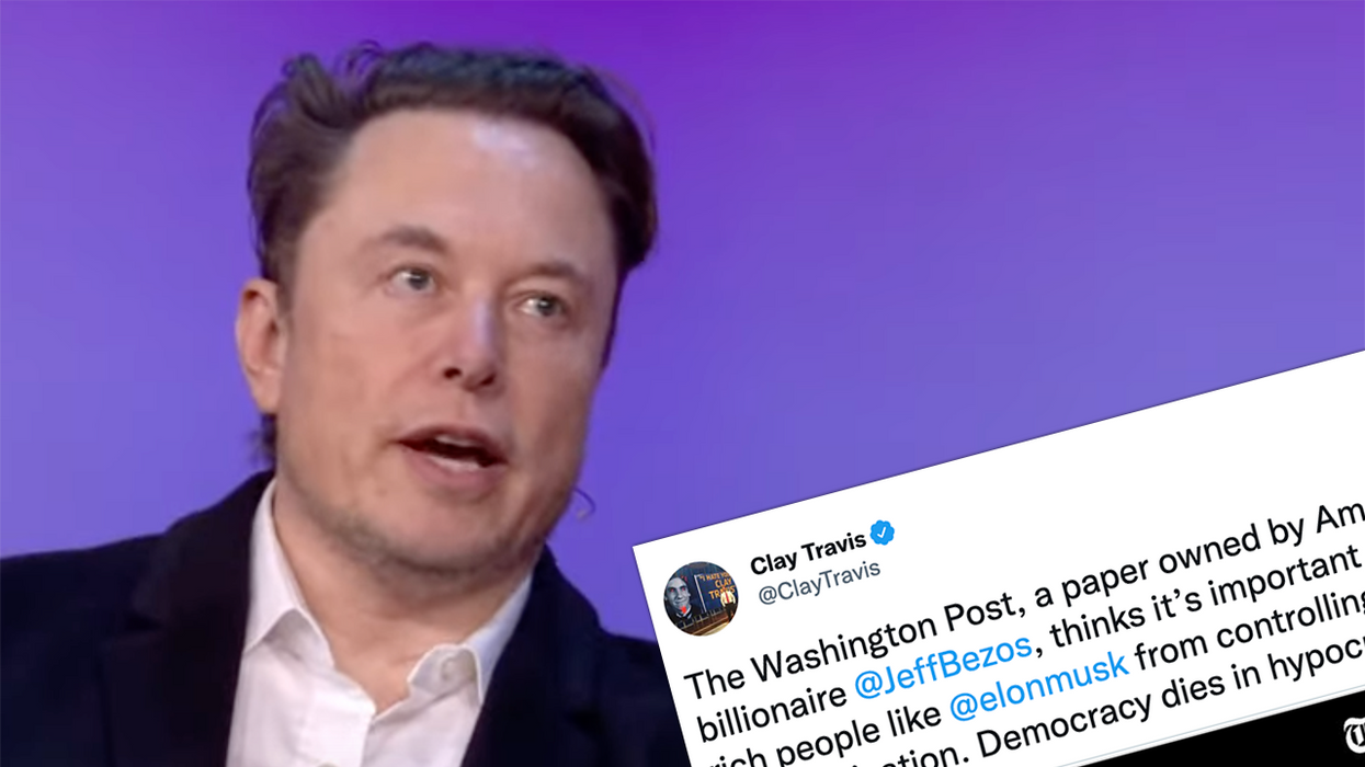 Jeff Bezos Owned WaPo Attacks Elon Musk, Declares We Must 'Prevent Rich People' From Owning Media
