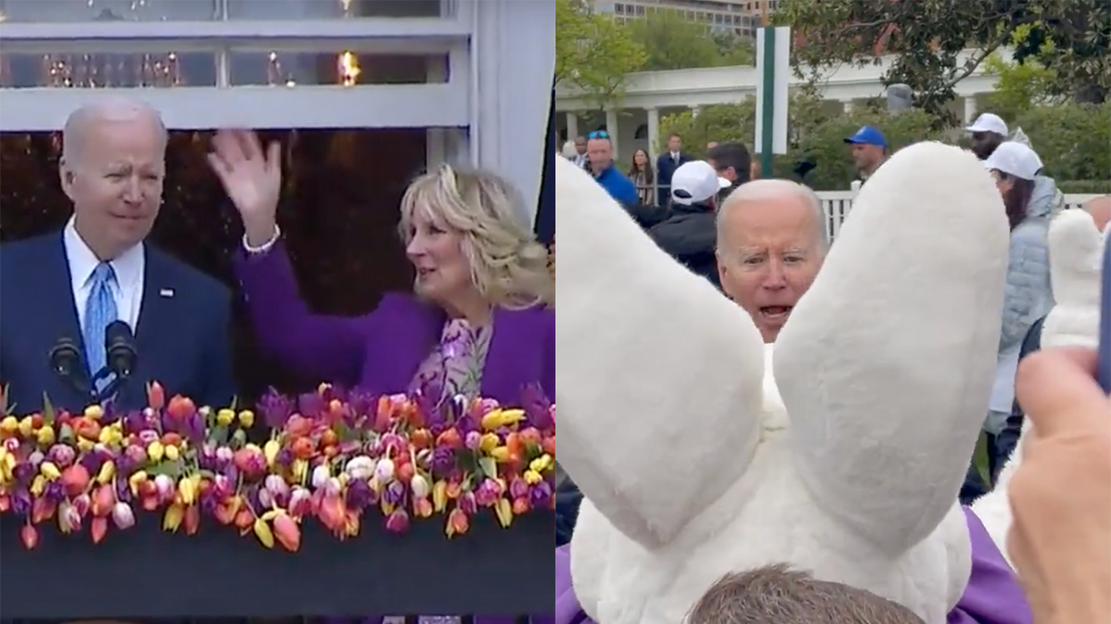 Joe Biden's Easter: Needs Wife to Treat Him Like a Child, Needs Easter Bunny to Protect Him From Reporters