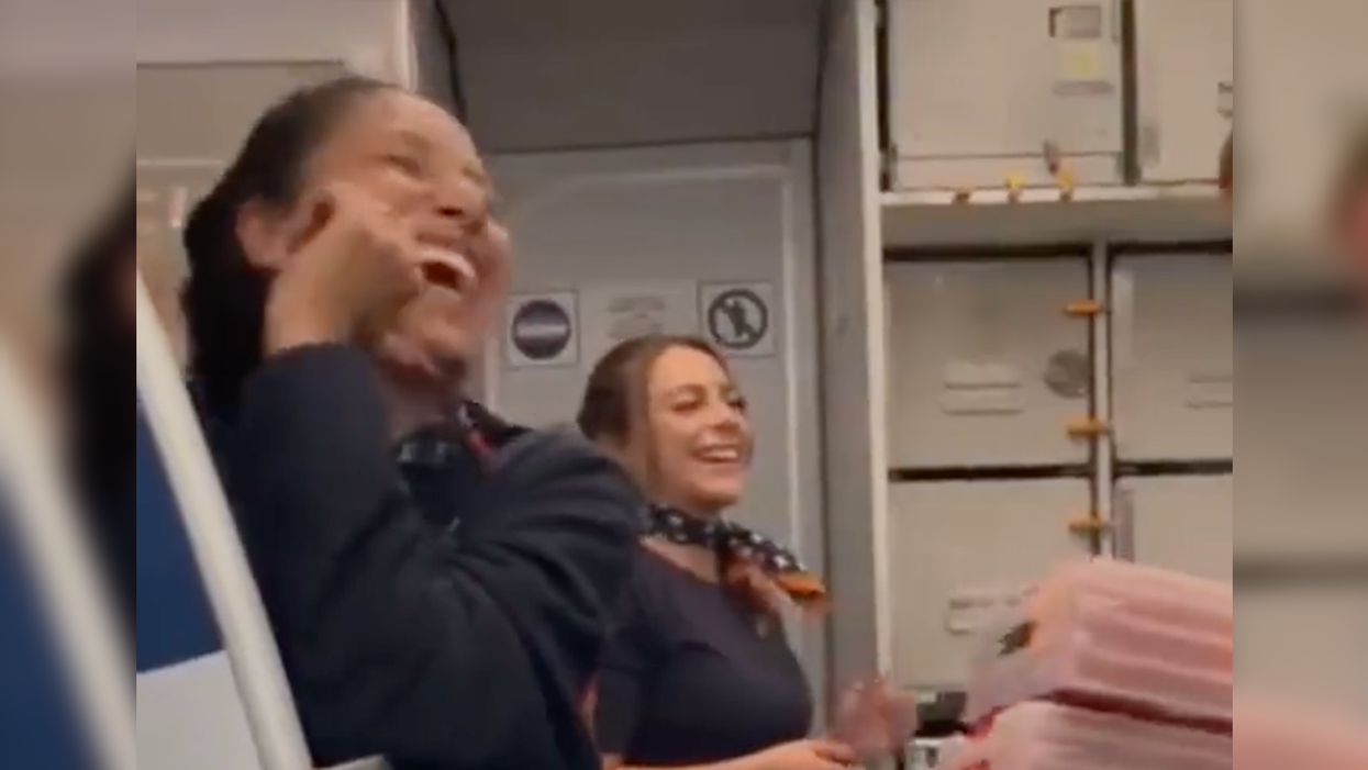 Enjoy These Flight Attendants' Infectious Joy While You Can, Biden's DOJ is Appealing the Mask Mandate Ruling