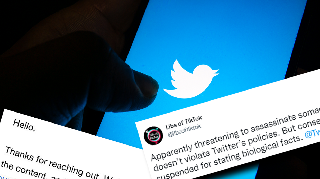 Libs of TikTok Threatened With Assassination, Twitter Says It Doesn't Violate Their Policies