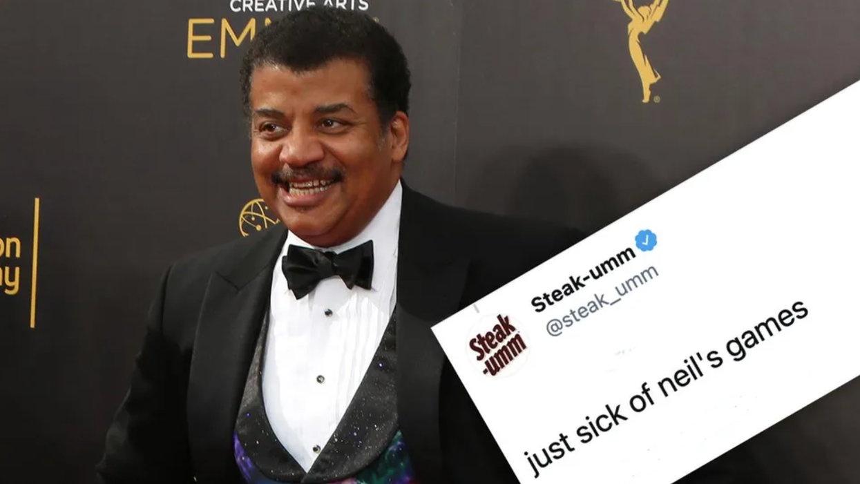 Neil deGrasse Tyson Gets Obliterated, Out-Scienced on Twitter by ... Steak-umm. Yes, the Sandwich.