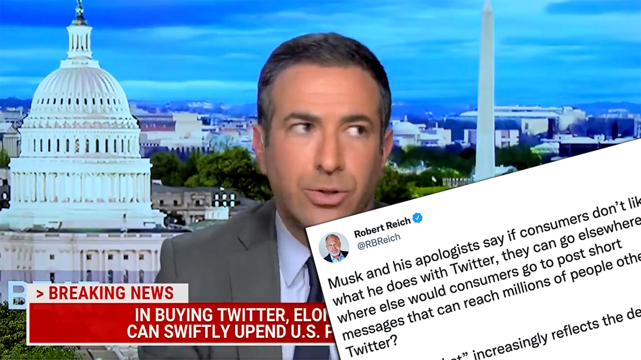 Clinton Advisor, MSNBC Stooge No Longer Love Big Tech Censorship Now That Elon Musk is in Charge