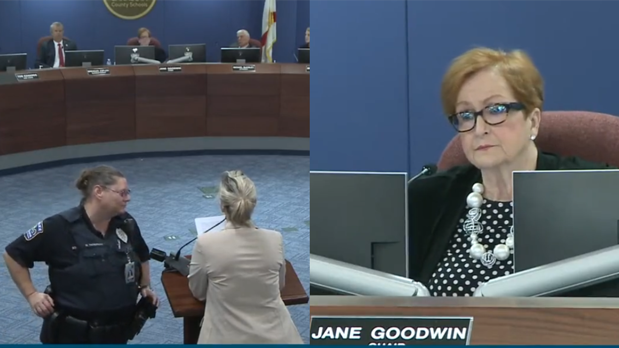 School Board Directs Cops to Swarm Mother, Kick Her Out Before Saying 'Something Horrible' About Board Member