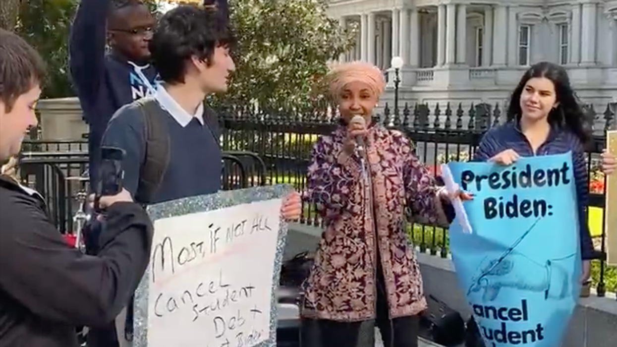 Ilhan Omar Demands Biden Cancel All (and Her) Student Debt: ‘He Can, and Should, and Must!’
