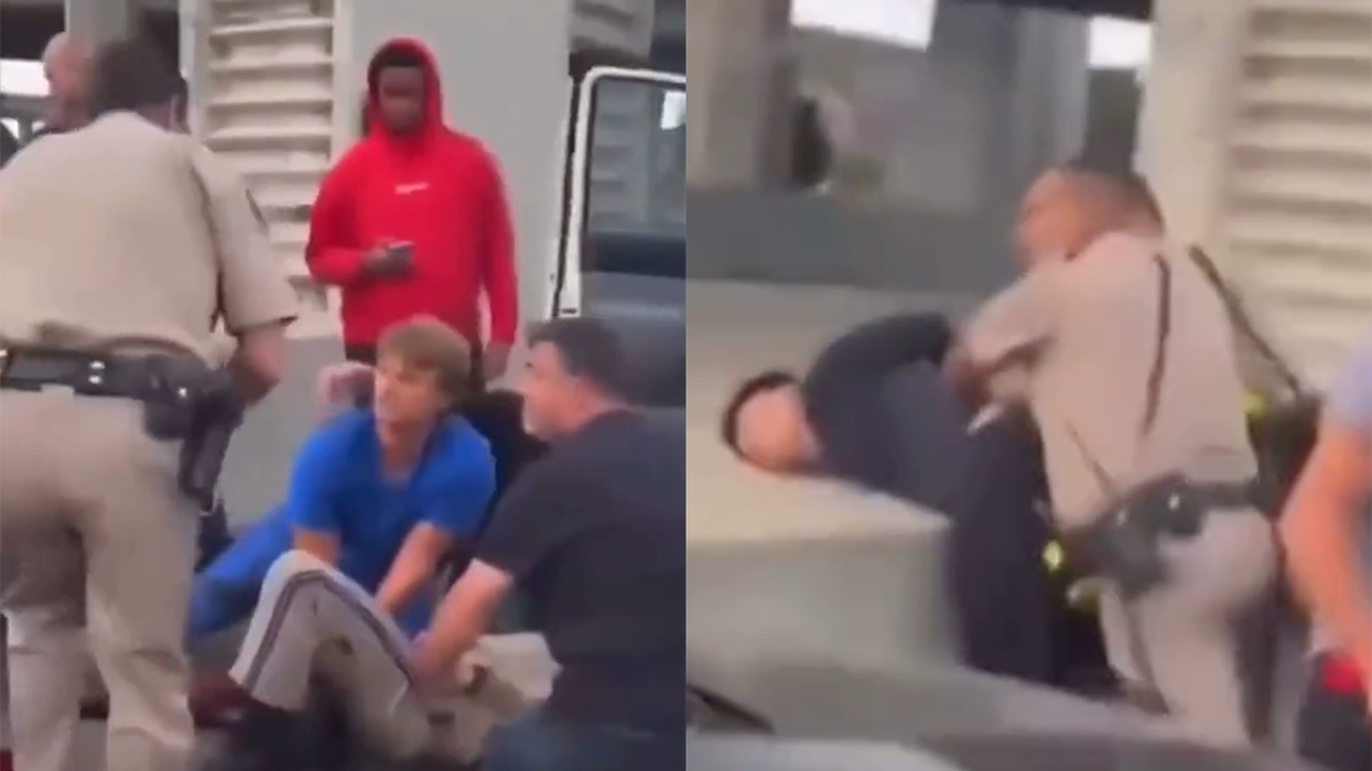 Highway Officer Shot, Heroic Bystanders Swarm the Scene to Subdue Assailant and Aide the Officer