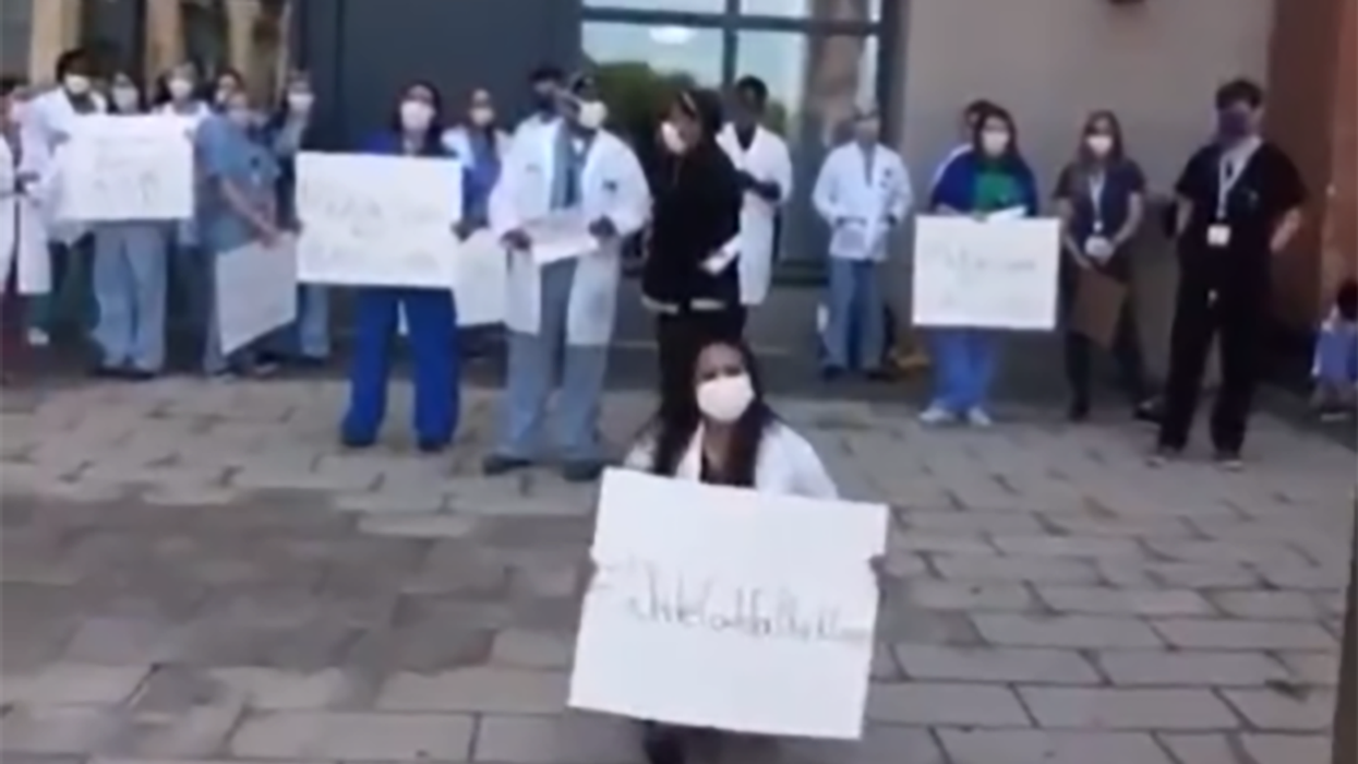 Black Man Confronts Abortion Protesters If Black Babies Lives Matter, Is Met with Silence