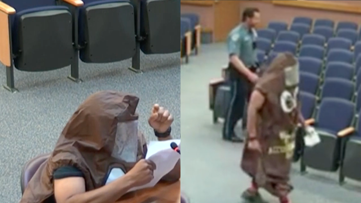 Man Dressed as Poop Emoji Accuses City Council of 'Upholding White Supremacy,' Then Things Get Stinky