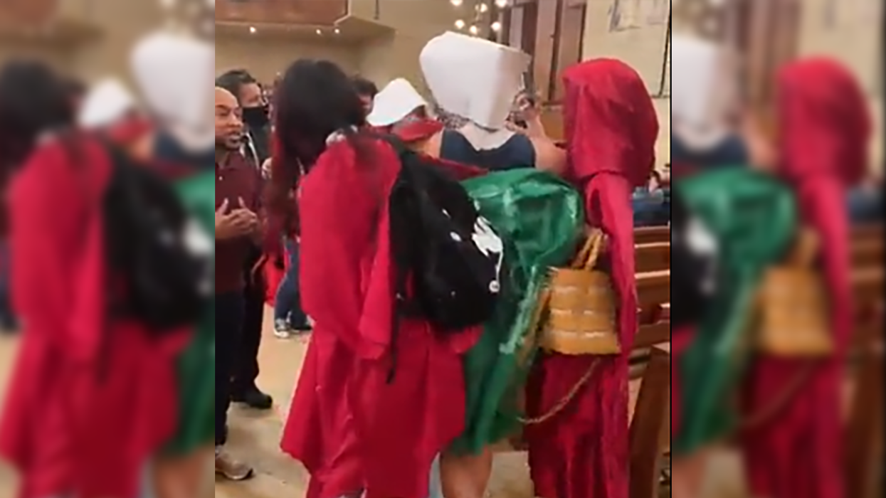 Abortion Protesters Claim They ‘Have a Right!’ to Interrupt Catholic Mass, Get Put in Place by Parishioners