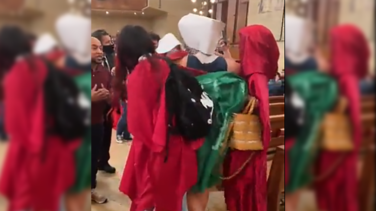 Abortion Protesters Claim They ‘Have a Right!’ to Interrupt Catholic Mass, Get Put in Place by Parishioners