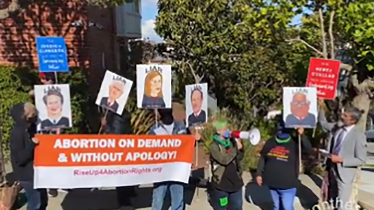 Nancy Pelosi Celebrates Pro-Abortion Protests at Justices’ Homes, So Protestors Show Up at Her House