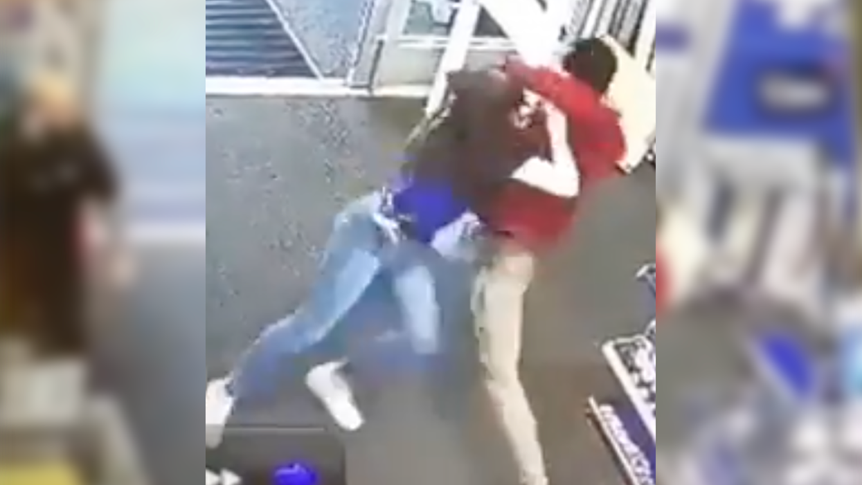 Female Best Buy Employee Shows No Fear Lunging at Shoplifter, Still Gets Plowed