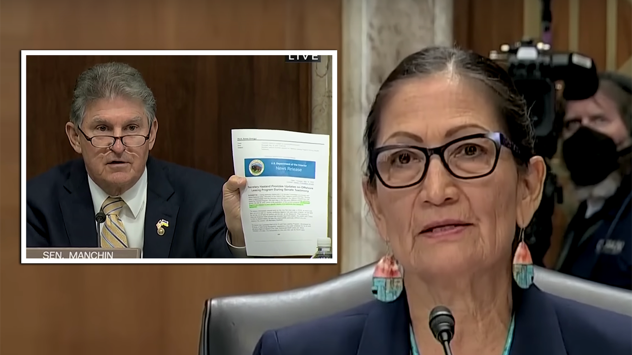 Senator Leaves Interior Secretary Stuttering Mess Confronting Her with Her Agency Memo 'Shutting Down' Energy