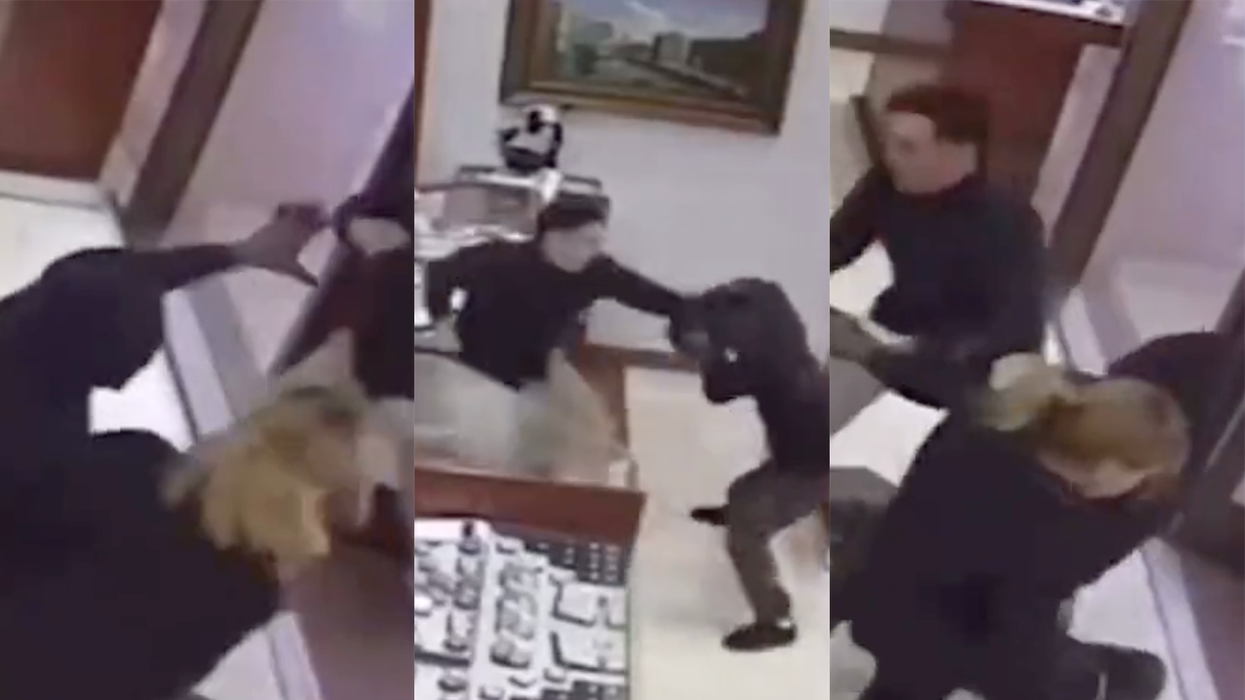 Punks Attempt Another Smash and Grab, Pick Jewelry Store Where Employees Were Itching for a Fight