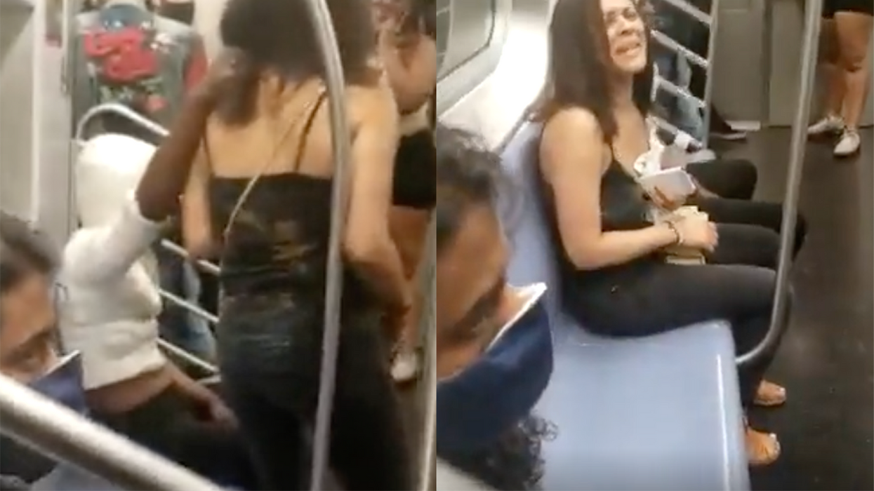 Man Attacks Woman on Subway While Bystanders Do Nothing, Except Film It