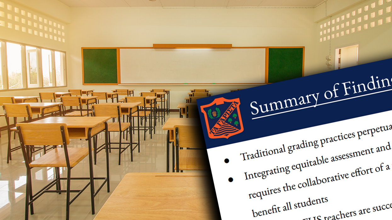 High School Implementing Racist Grading System, Claim It's All In the Name of 'Equity'