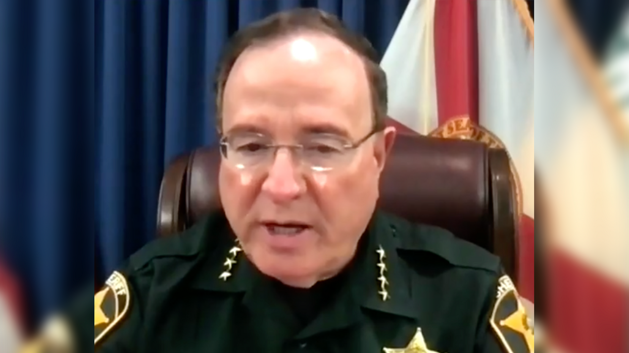Florida Sheriff Wants Active Shooters Shot So Much 'That You Can Read the Local Newspaper Through Them’