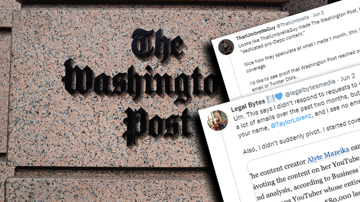 WaPo Forced to Make Corrections After 'Journalist' Lies in Report About YouTubers and Johnny Depp