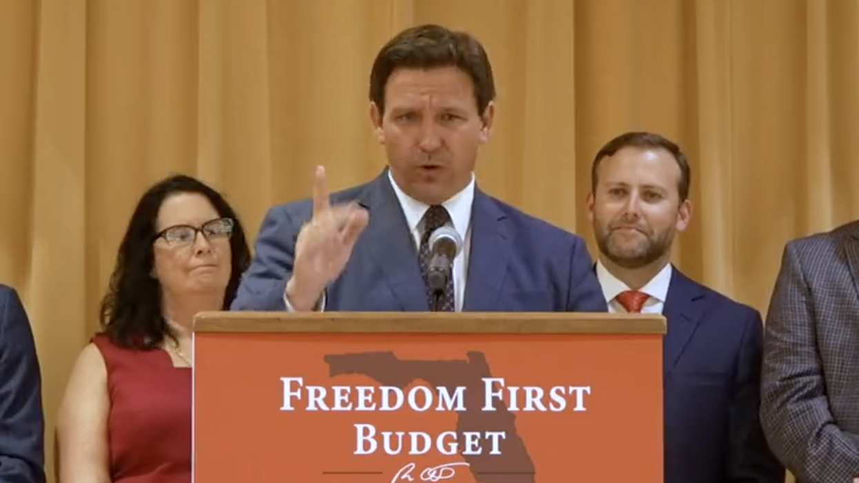 ‘Totally Off His Rocker’: Ron DeSantis Blasts Biden Holding School Lunches Hostage Over His Woke Ideology