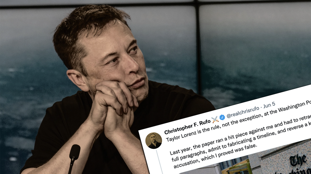 Elon Musk Revels in WaPo's Misery After Reporter Gets Suspended, Blasts Outlet for Sucking at Their Jobs