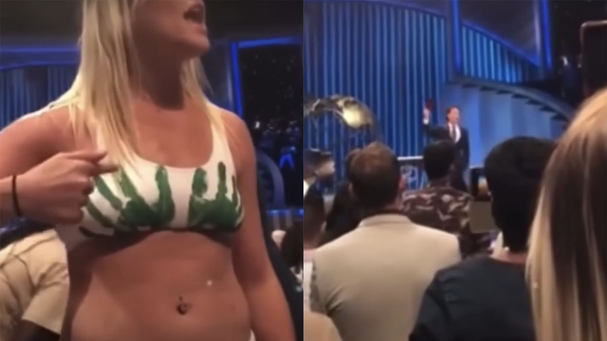 Sloppy Looking Pro-Choice Activists Strip Down to Undies, Interrupt Church Service for Some Reason