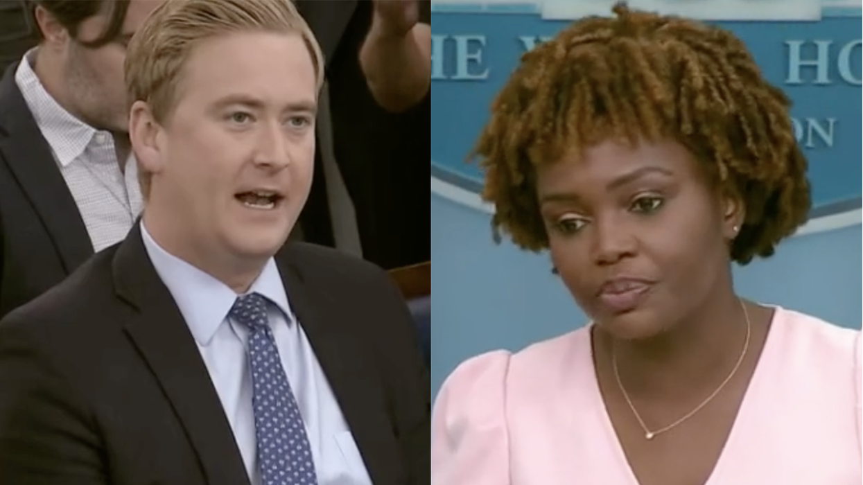 Doocy Corners Jean-Pierre: Remember When Biden Took Credit for a Record-Breaking Stock Market? What's Up Now?