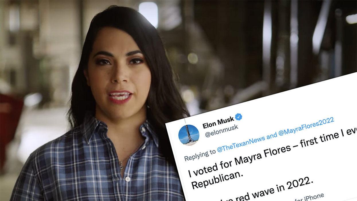 Mayra Flores, First GOPer Elon Musk Voted for, Gives GOP First South Texas House Seat Win In Over 150 Years
