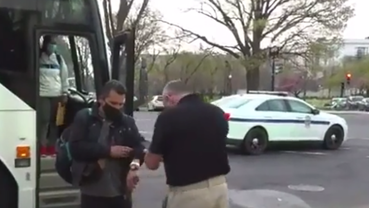 Red States 'Redistributed' 79 Buses Full of Illegal Immigrants From the Border to Washington DC Since April