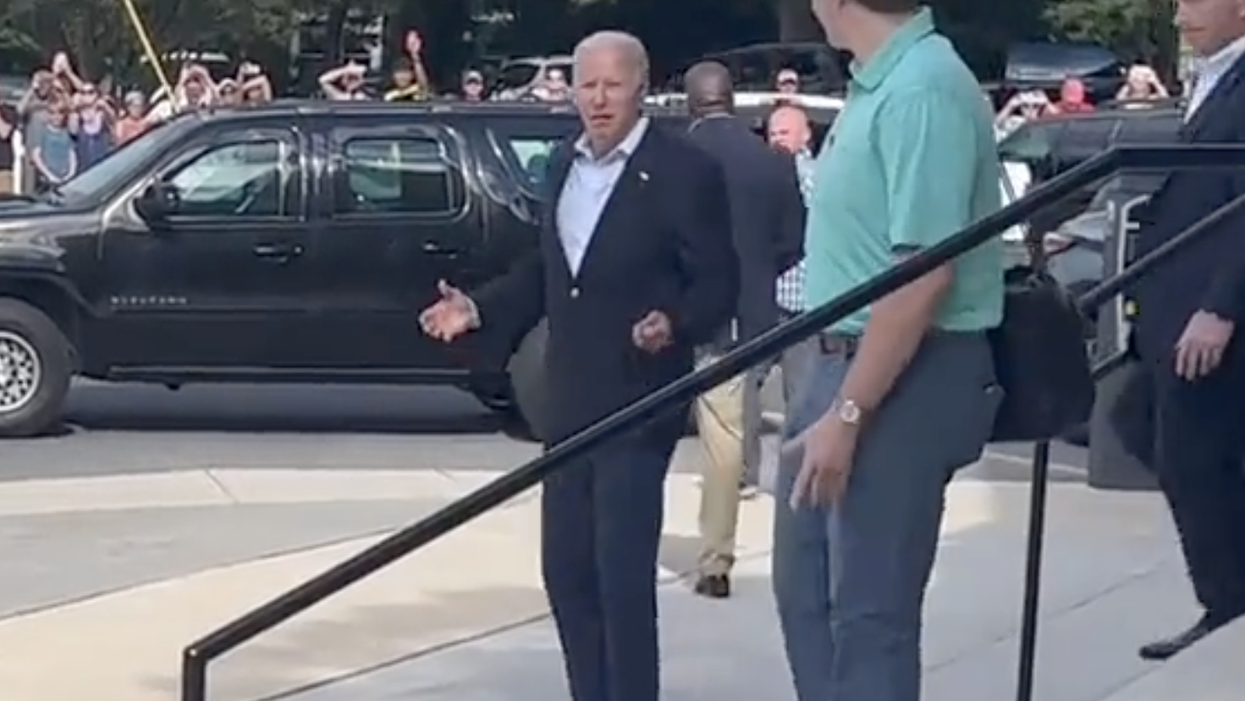 After Eating Pavement, Joe Biden Performs Weird Dance to Show He's Okay