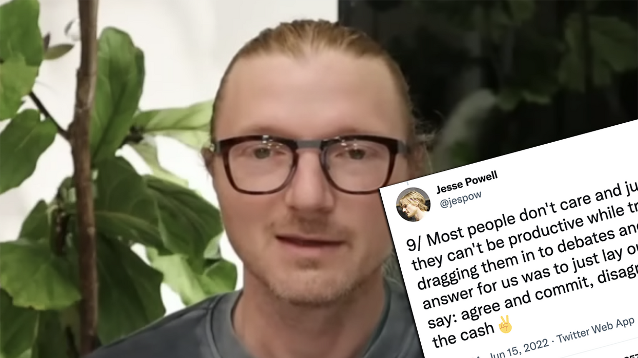 Crypto Bro CEO Says Easily Triggered Woke Employees Destroy Productivity, So He's Offering Them a Buy-Out