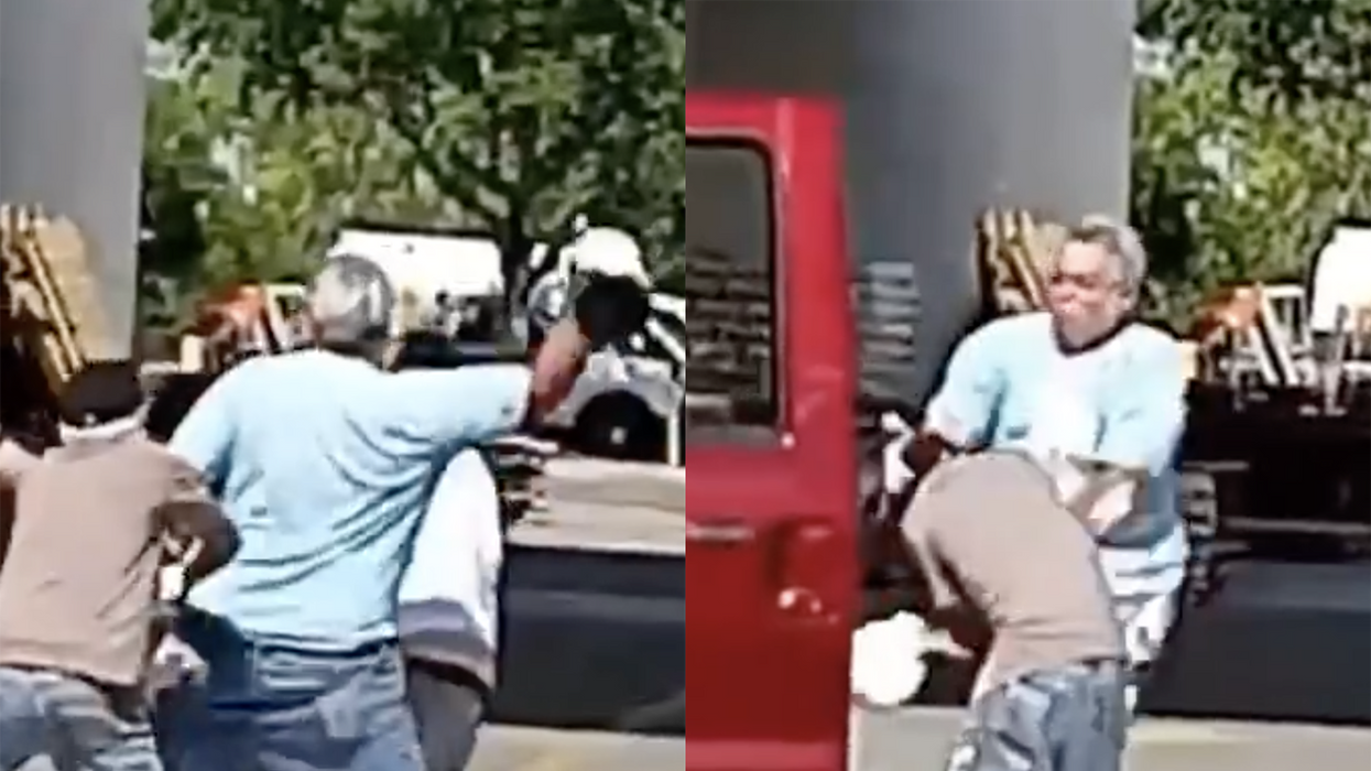 Wild, Old-Man Brawl Pops Off at Home Depot, Complete With Shovels and Paint Cans Flying