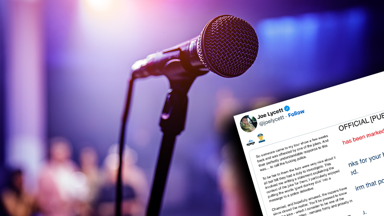 Audience Member Calls Cops on Comedian for Joke, Forces Comedian to Explain Context of Joke to Authorities