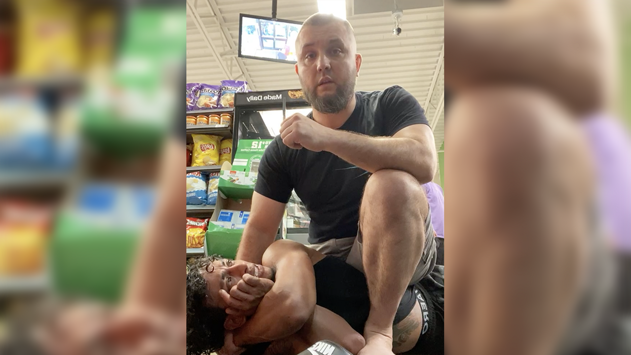 Jiujitsu Black Belt Takes Down Dude Who Attacked 7-11 Employee, Livestreams Entire Ordeal for Our Amusement