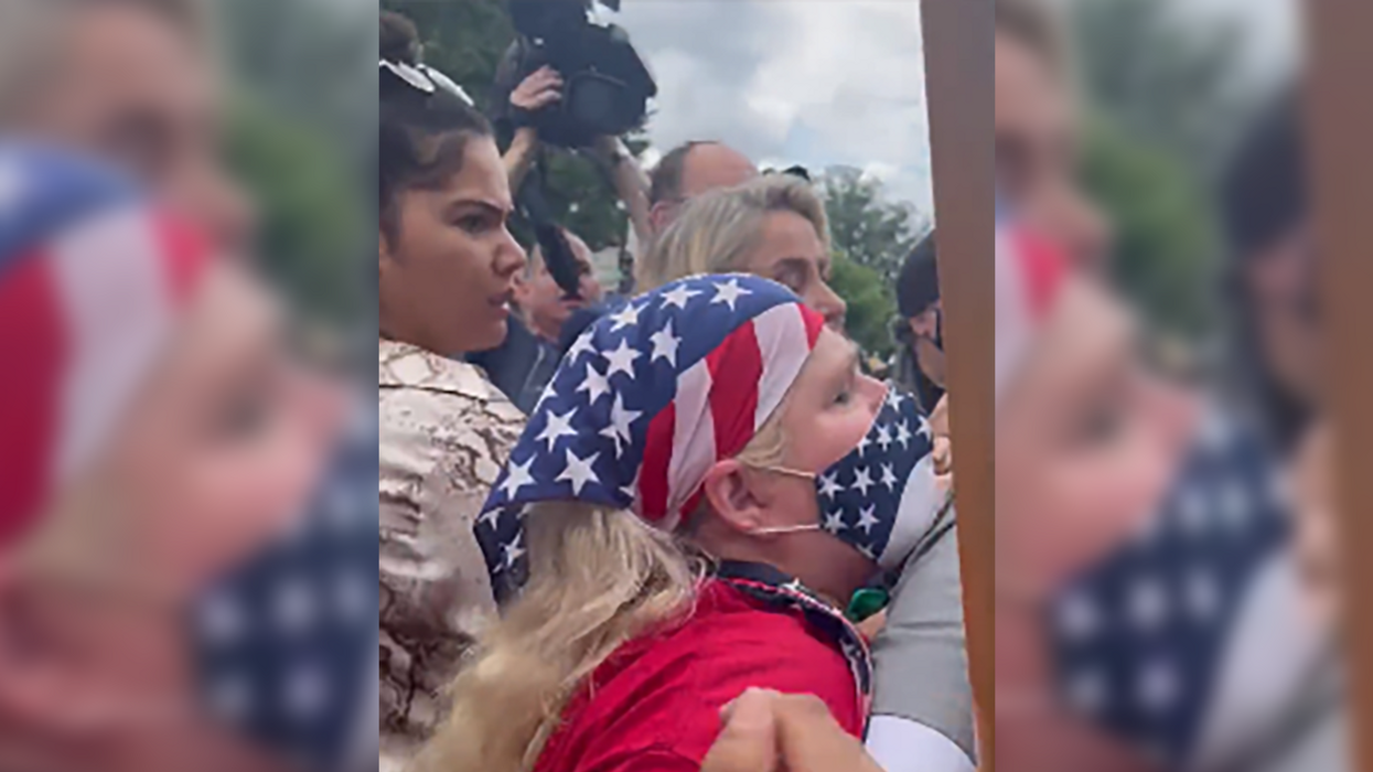 Pro-Abortion Protester Makes Her Rounds, Finishes With Physically Attacking Sitting Congresswoman