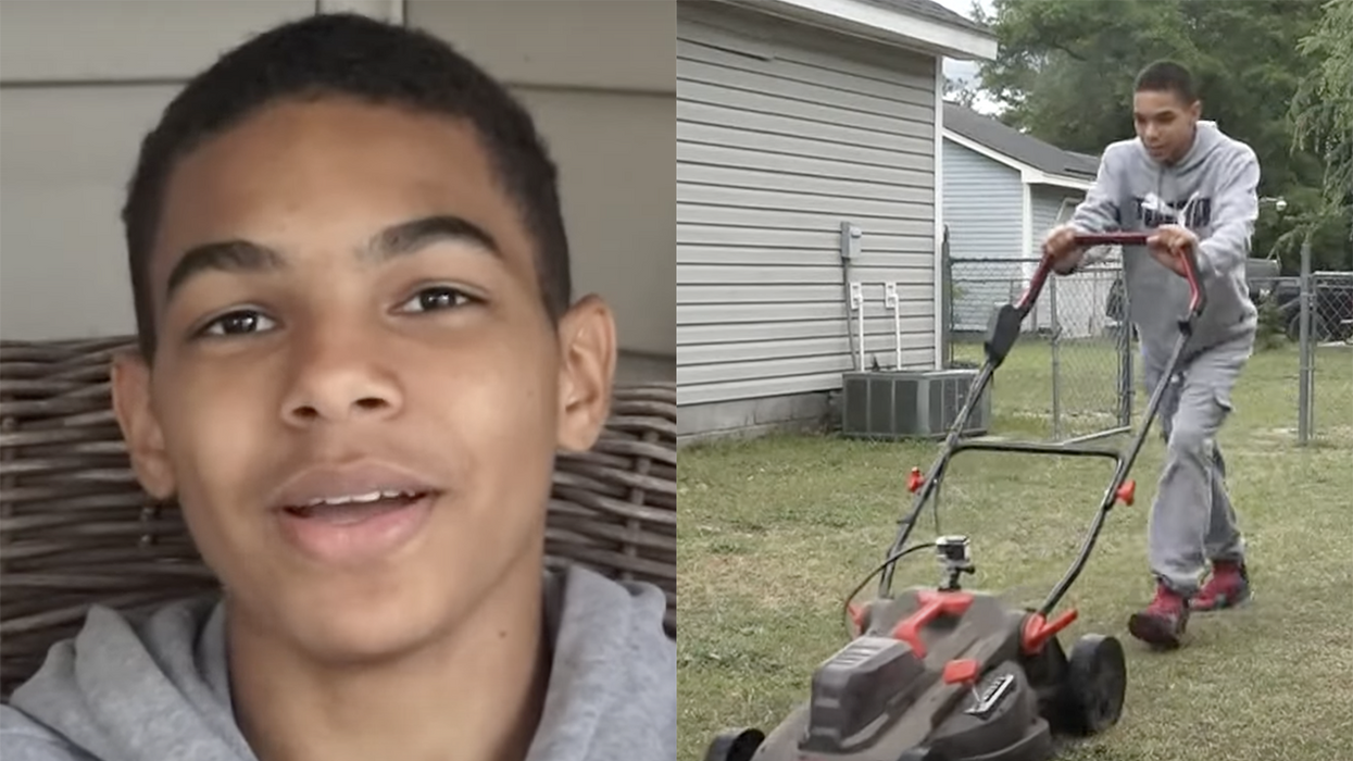 14-Year-Old Starts Landscaping Business to Raise Money for Heartwarming Reason: His Own Adoption