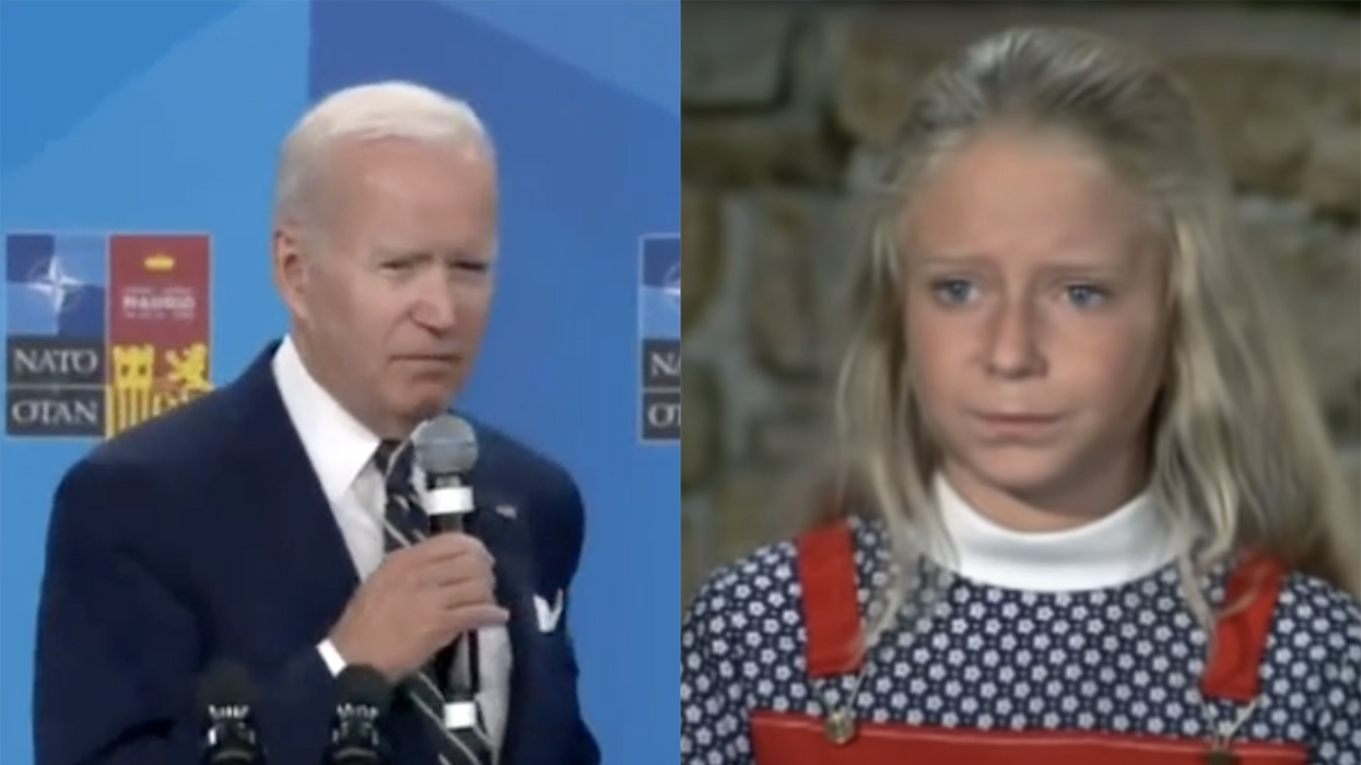 Watch: Biden Goes Full Jan Brady, Literally Blames 'Russia, Russia Russia' for All His Failures