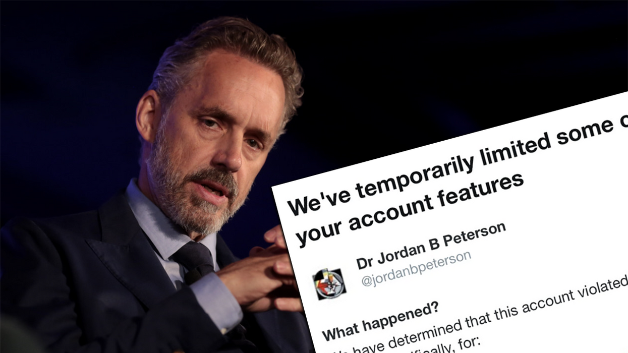 Jordan Peterson Responds to Twitter Suspension: I'd Rather Die Than Delete Elliot Page Tweet