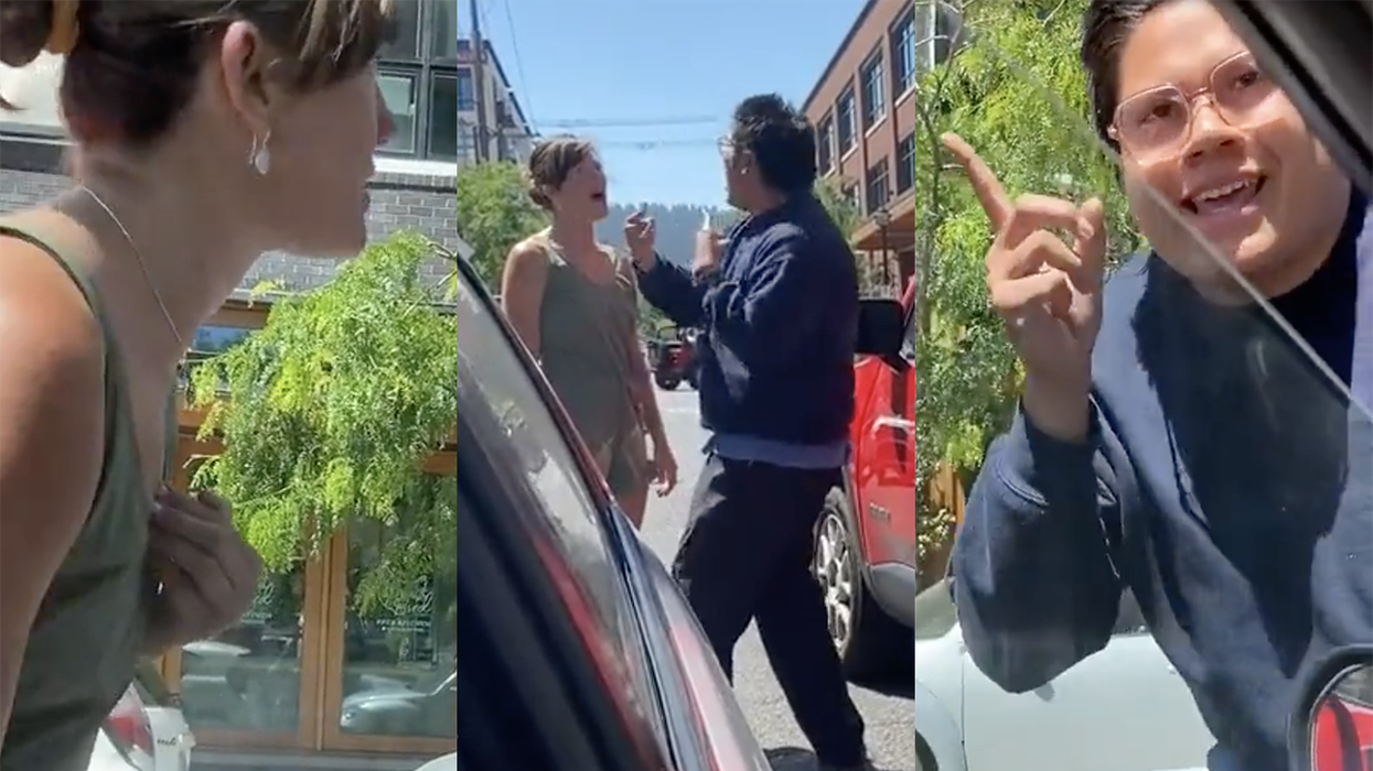 Watch What Happens When Woke Liberalism Battles Woke Victimhood Over Bad Driving