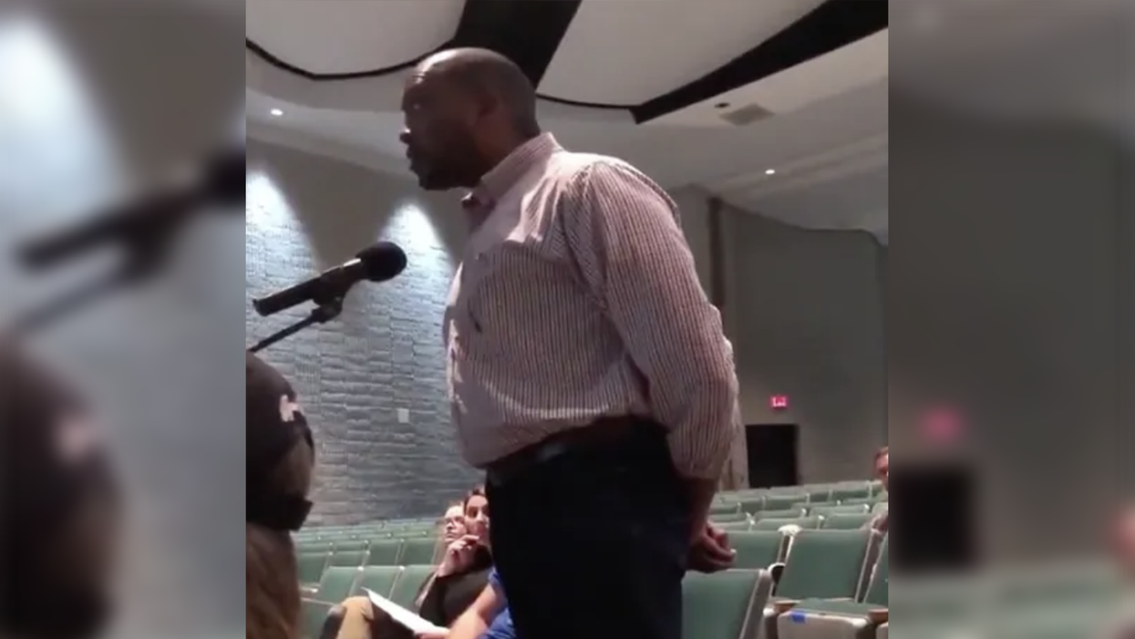 Watch: Black dad hammers school for teaching daughter her white mom's 'evil' and somehow that's not the bad part