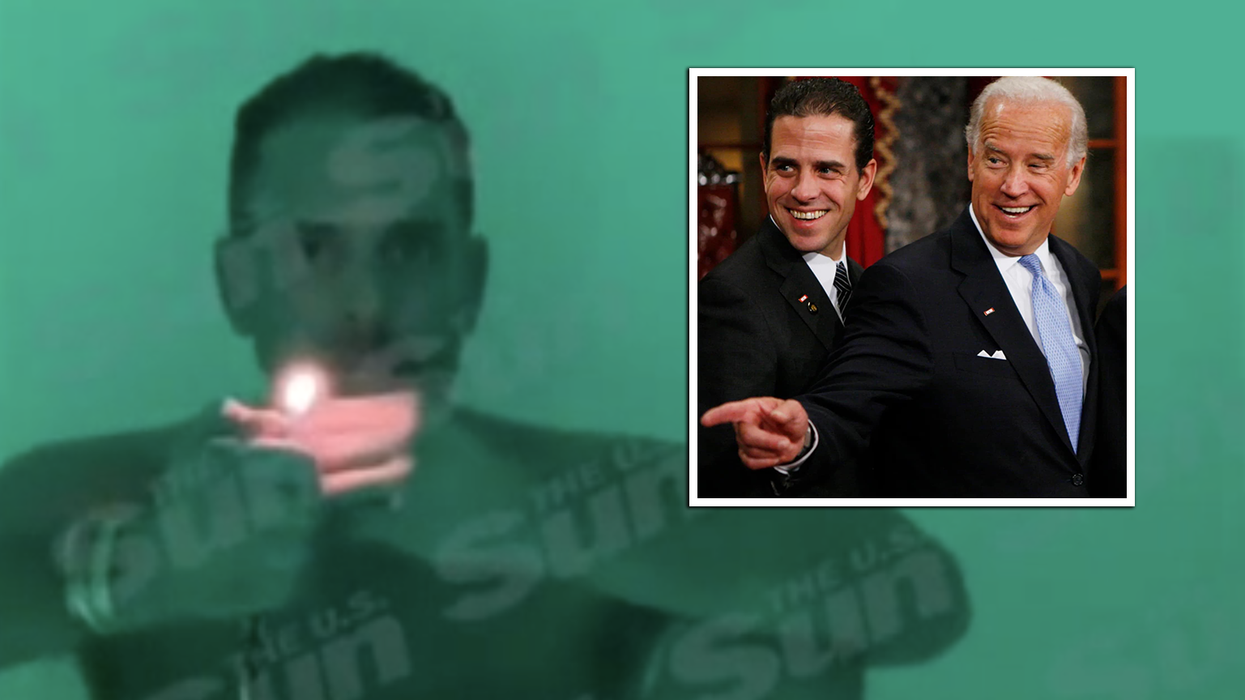 Video Emerges of Hunter Biden Smoking Drugs, Crushing Claws, and... Fondling Himself in Sensory Tank