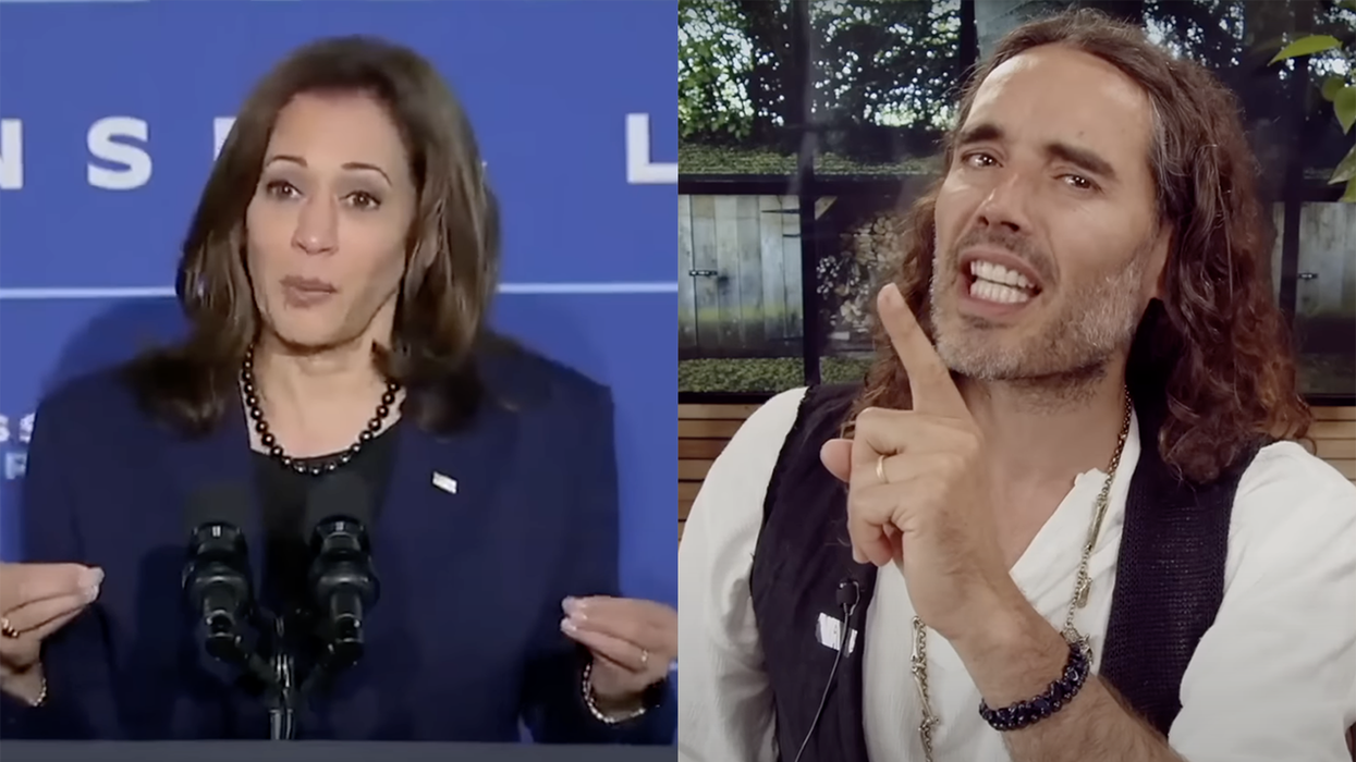 Russell Brand Spends Eight Glorious Minutes Defecating All Over Biden, Kamala, and Pelosi