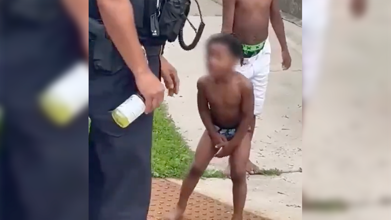 'Shut Up B****': Toddler Throws Punches, Curses at Police as They Investigate Murder