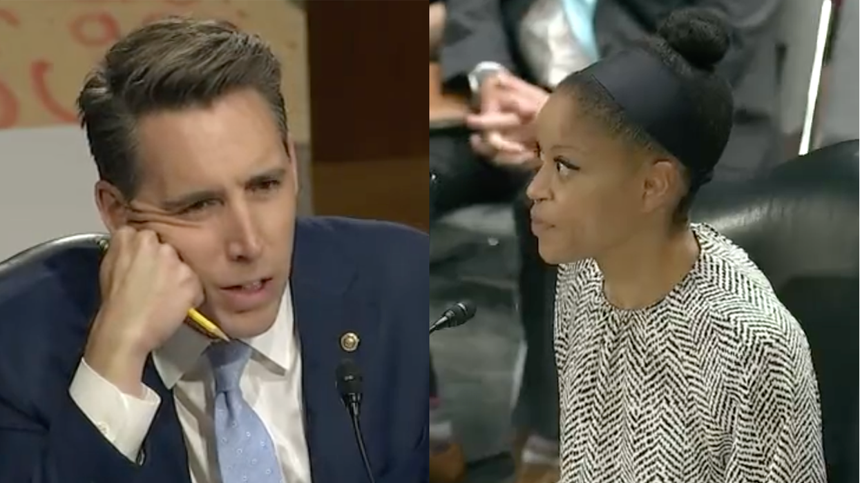 Leftist 'Law' Professor Melts Down When Senator Asks If Men Can Get Pregnant