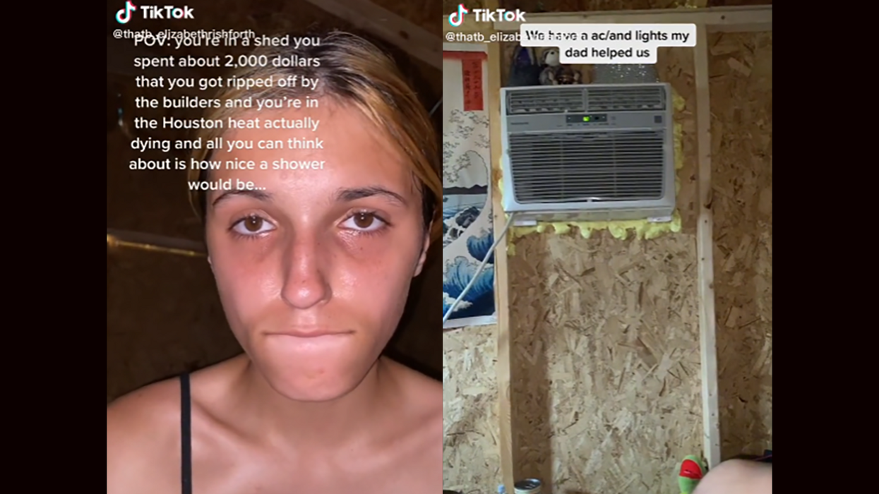 TikTokker Buys Shed to Avoid Rising Rent Costs, Is Angry When She Finds Out It's Just a Shed