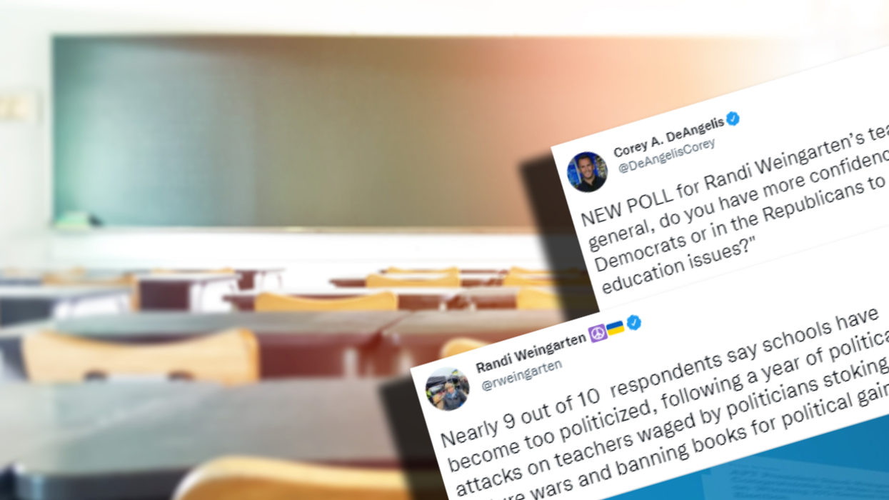 Poll Reveals Who Americans Trust With Education, and Teachers' Union President Might Know Why... Or Does She?